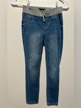 Cat & Jack Blue Skinny Knit-Waist Jeans